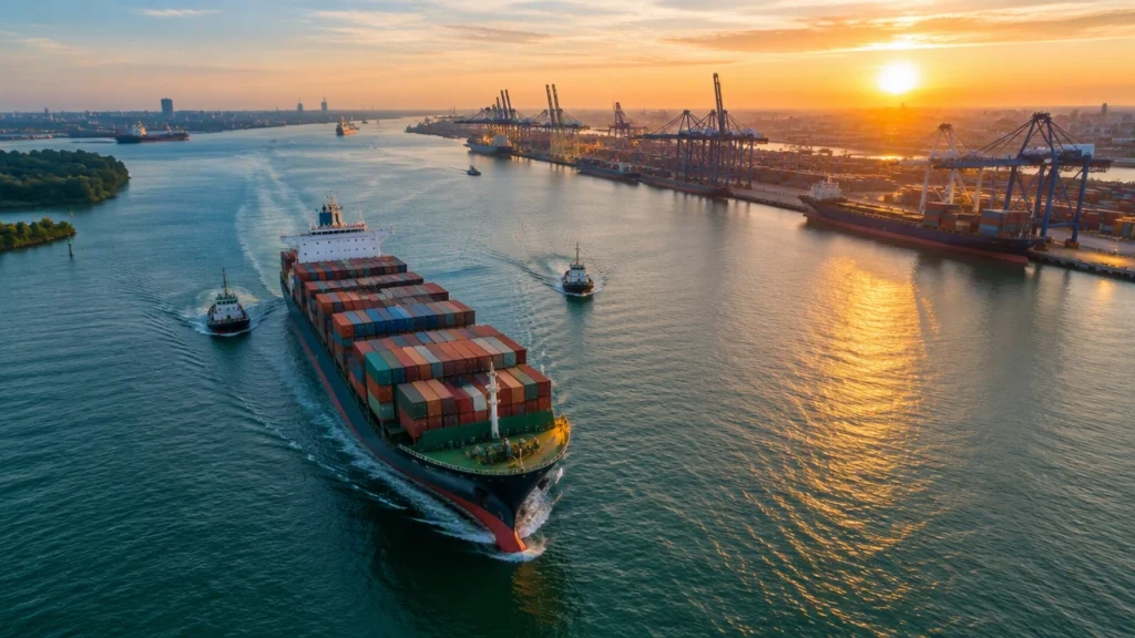 Logistics, freight, and how supply chains move goods