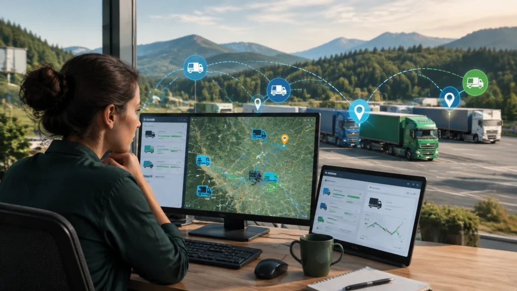 how gps tracking reduces empty miles