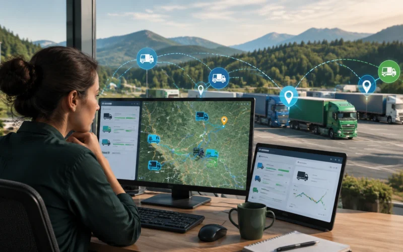 how gps tracking reduces empty miles