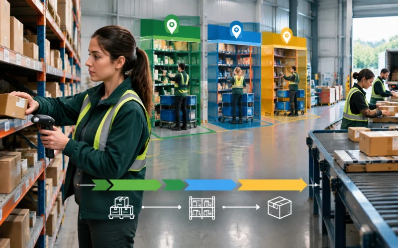 picking methods in a fulfilment centre